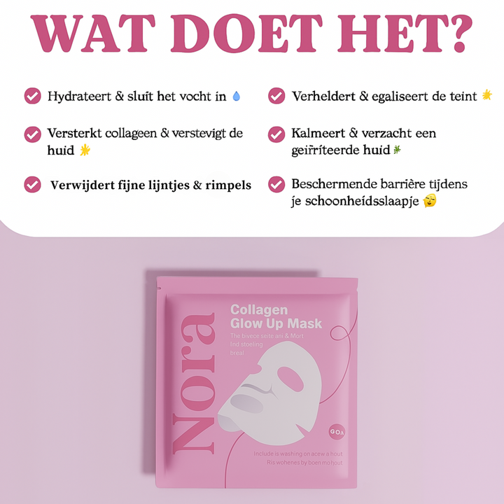 Nora Collagen Glow Up Mask