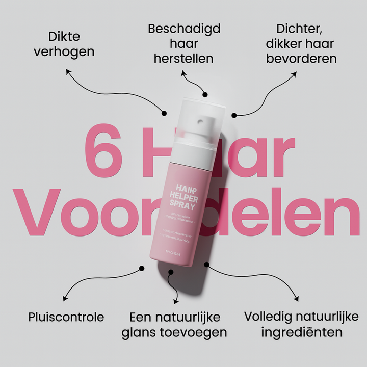 Hair Helper Spray - "Door dermatologen aanbevolen"